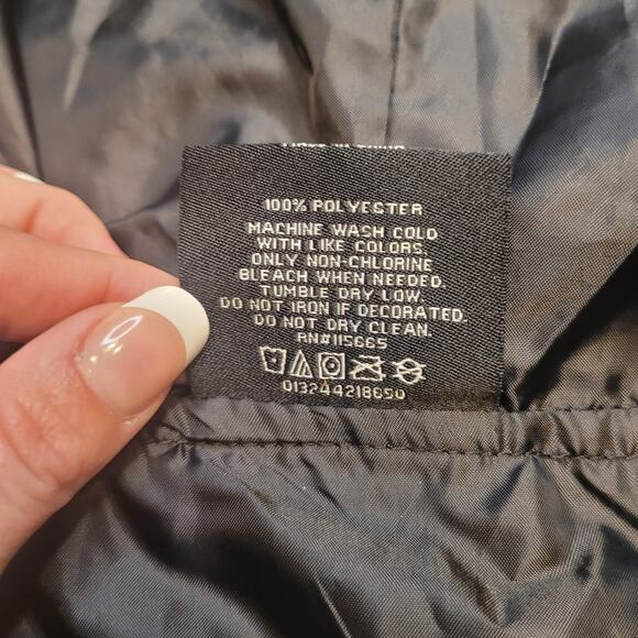 Space Jam Tune Squad Windbreaker Hoodie Men’s S Black VTG Style GVC - Picture 7 of 10